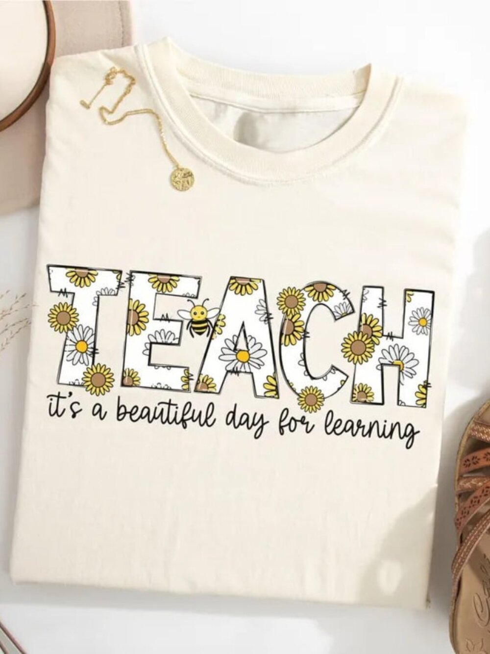 Teacher Shirt, Teach Tee, Its A Beautiful Day For Learning Shirt